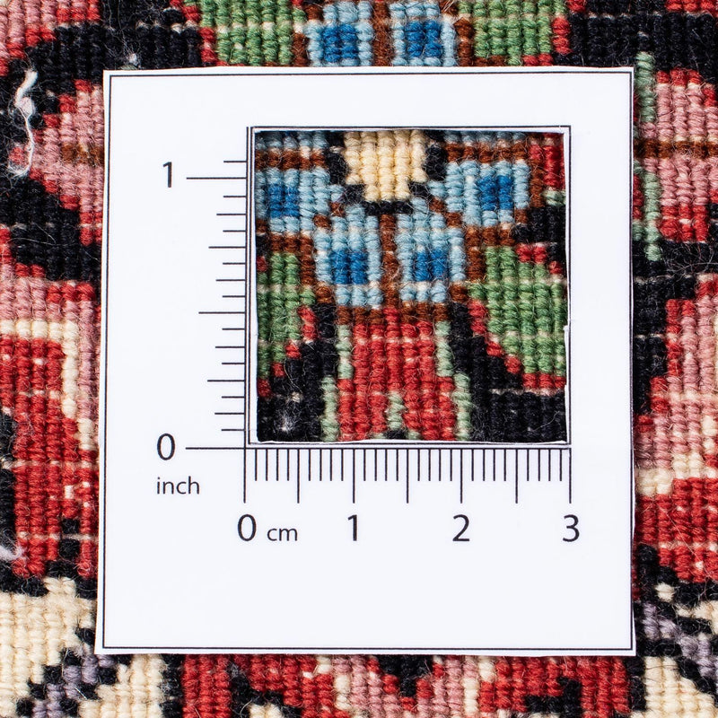 Alfombra persa - Bidjar - 292 x 250 cm - rojo claro