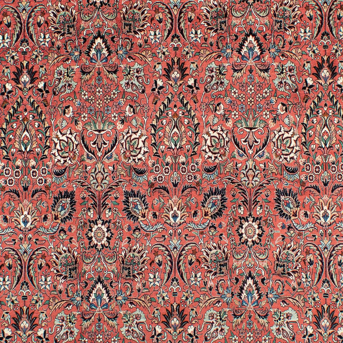 Alfombra persa - Bidjar - 293 x 200 cm - rojo claro