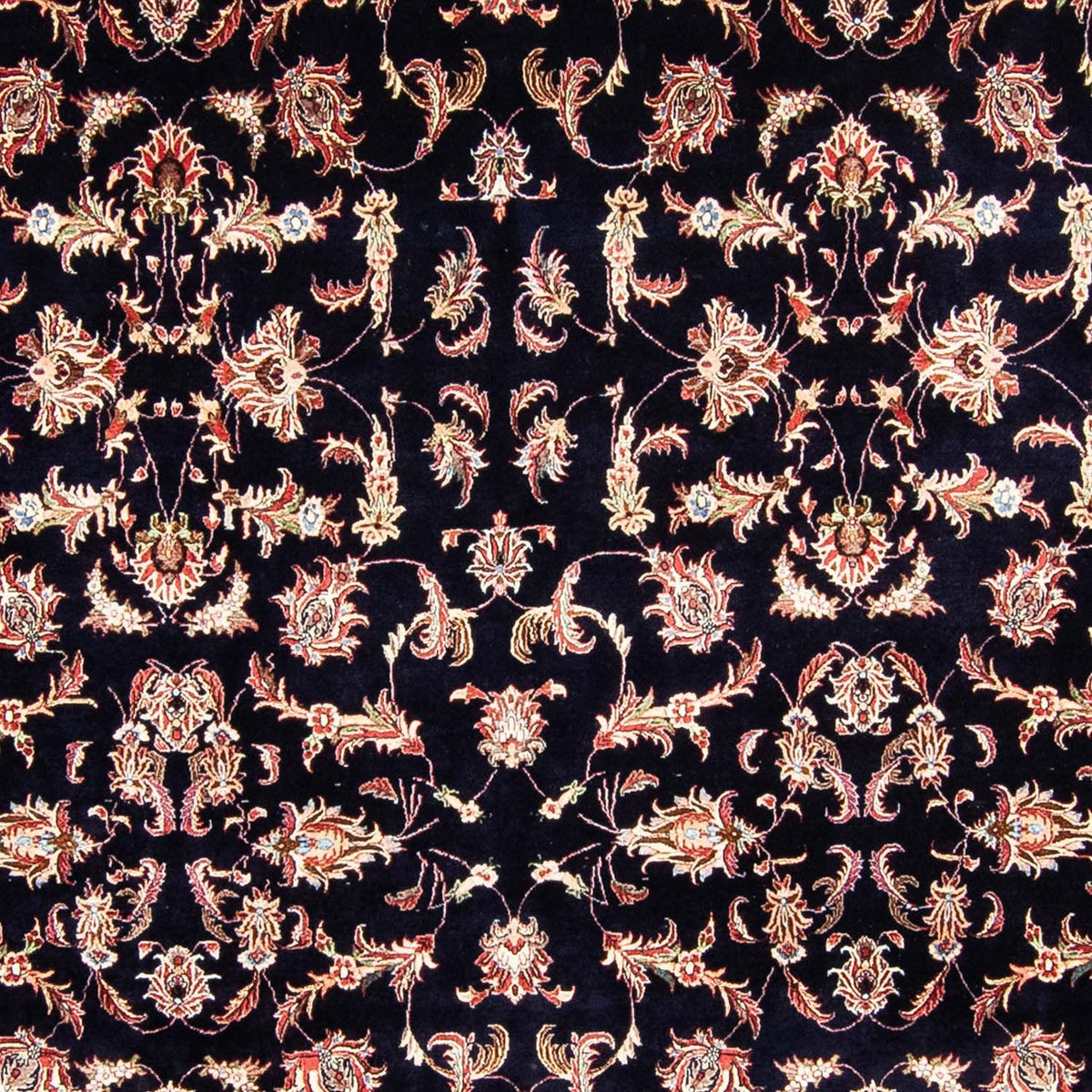 Alfombra persa - Bidjar - 352 x 256 cm - azul oscuro