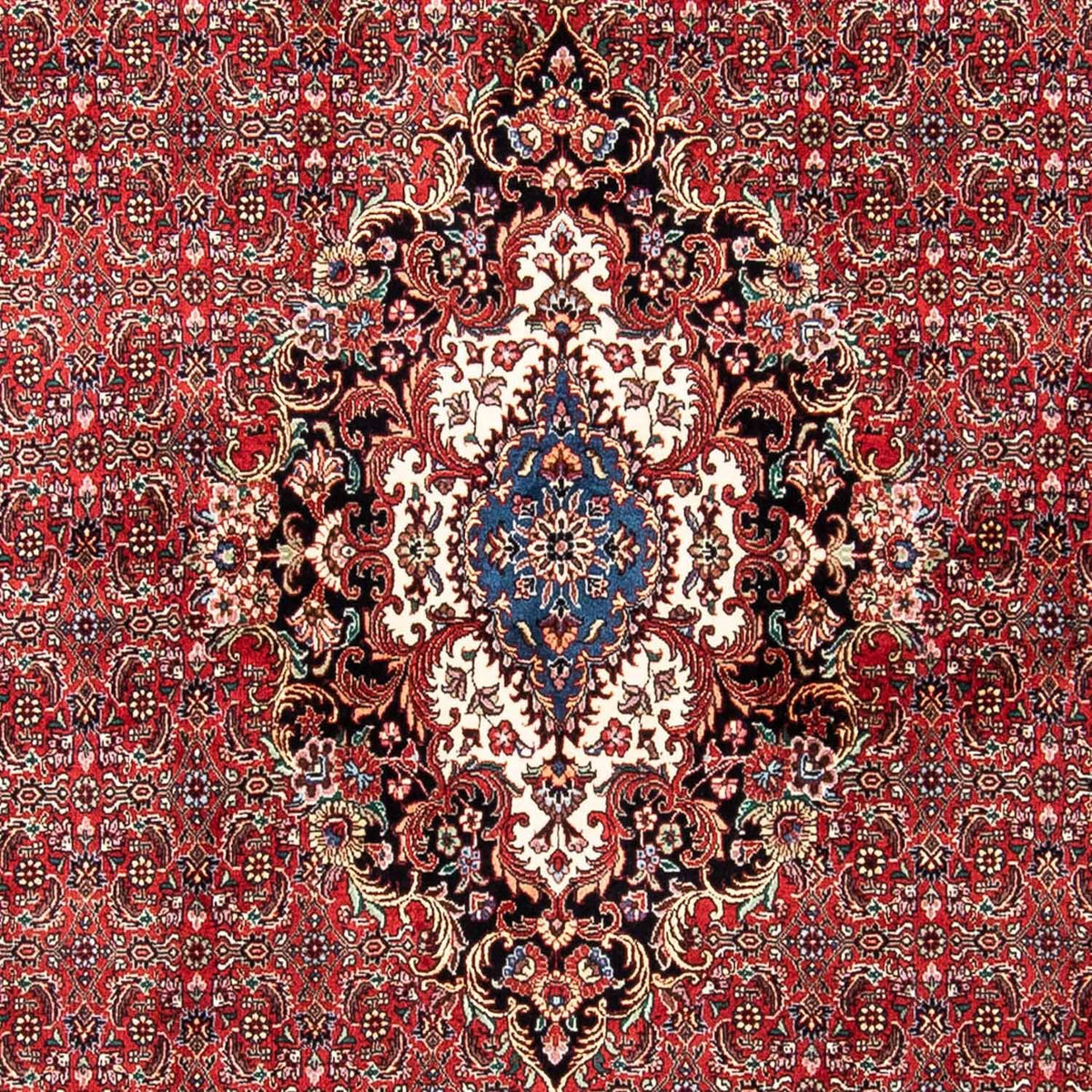 Alfombra persa - Bidjar - 233 x 166 cm - rojo