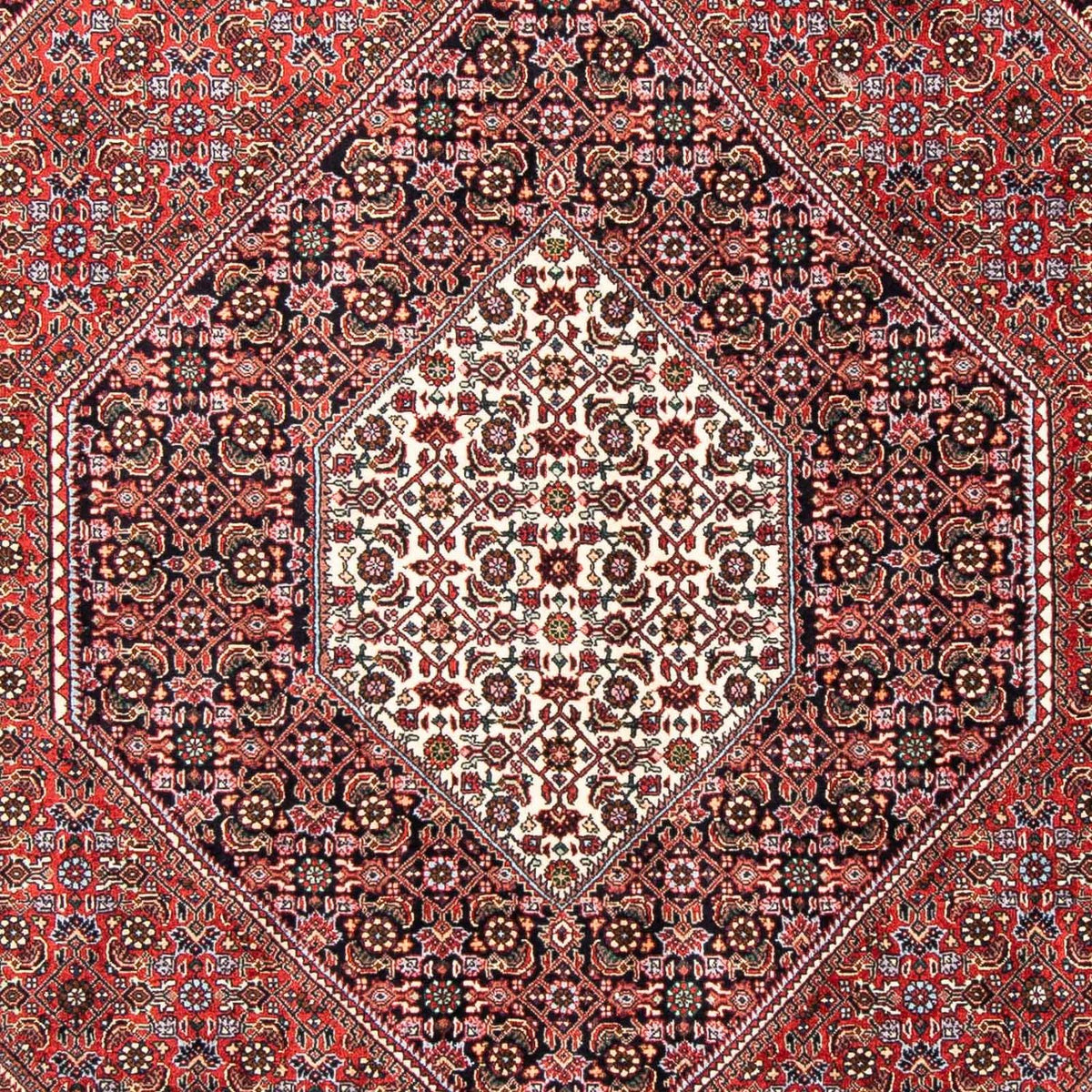 Alfombra persa - Bidjar - 234 x 168 cm - rojo claro