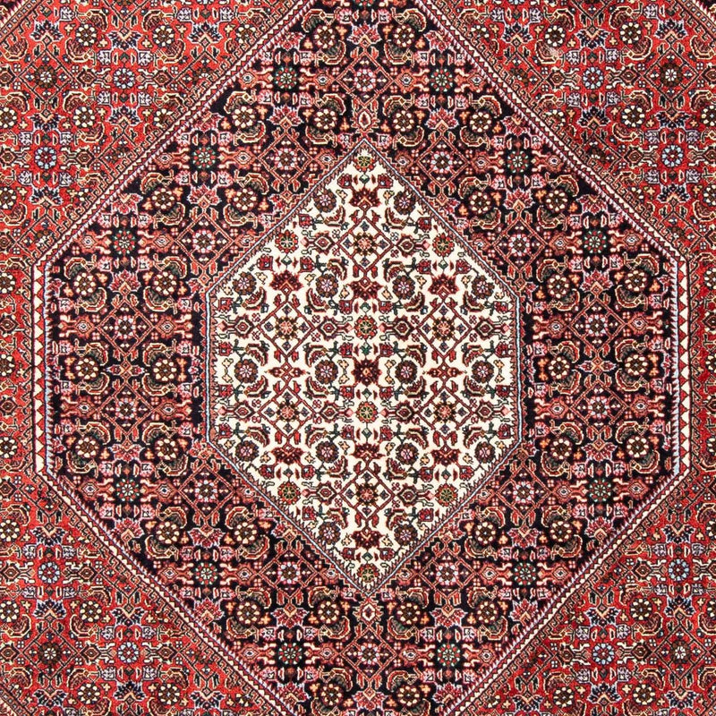 Alfombra persa - Bidjar - 234 x 168 cm - rojo claro