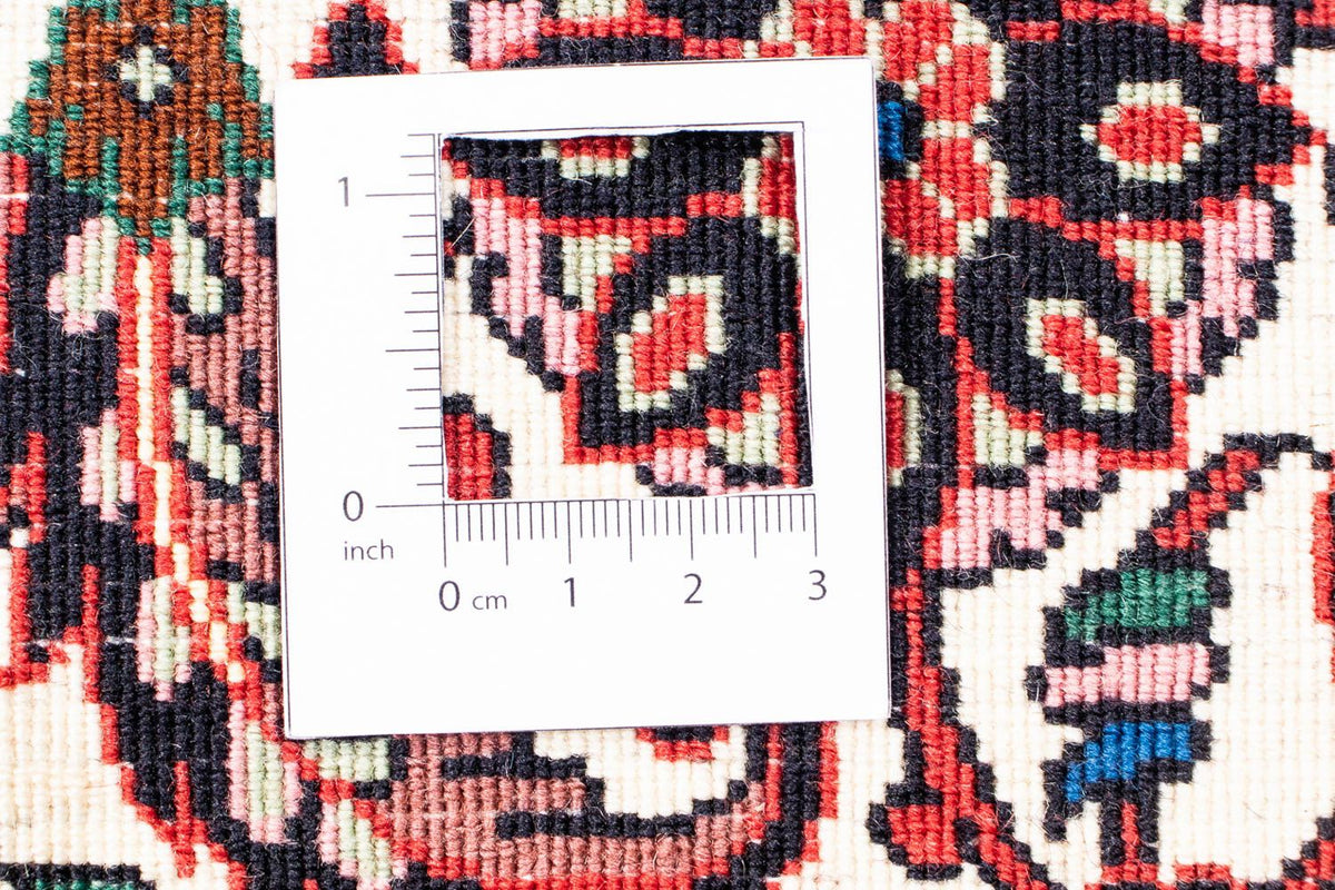 Alfombra persa - Bidjar - 360 x 250 cm - rojo oscuro