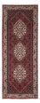 Alfombra de pasillo Alfombra persa - Bidjar - 210 x 73 cm - rojo oscuro
