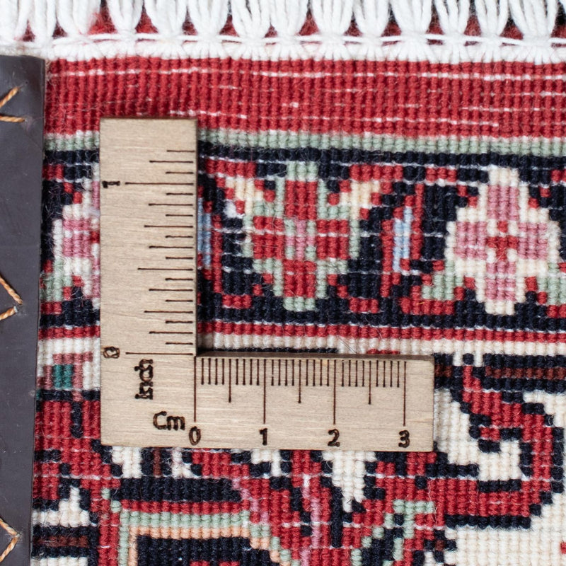 Alfombra de pasillo Alfombra persa - Bidjar - 350 x 83 cm - rojo oscuro