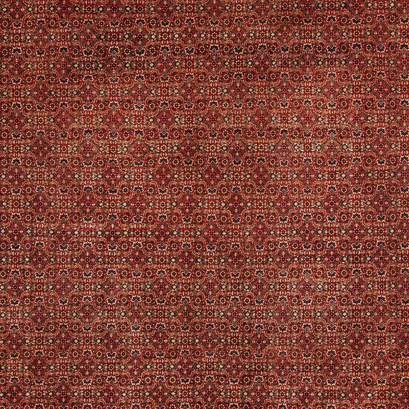 Alfombra persa - Bidjar - 384 x 300 cm - rojo oscuro