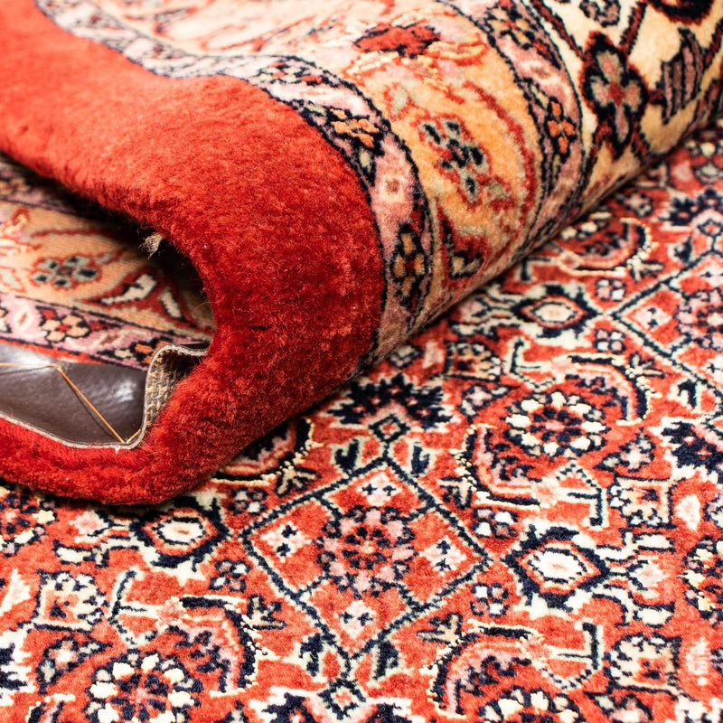 Alfombra persa - Bidjar - 384 x 300 cm - rojo oscuro