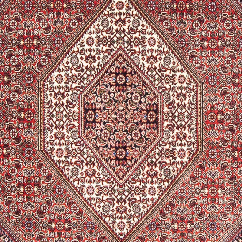 Alfombra persa - Bidjar - 176 x 110 cm - rojo claro