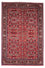 Alfombra persa - Bidjar - 242 x 175 cm - rojo oscuro