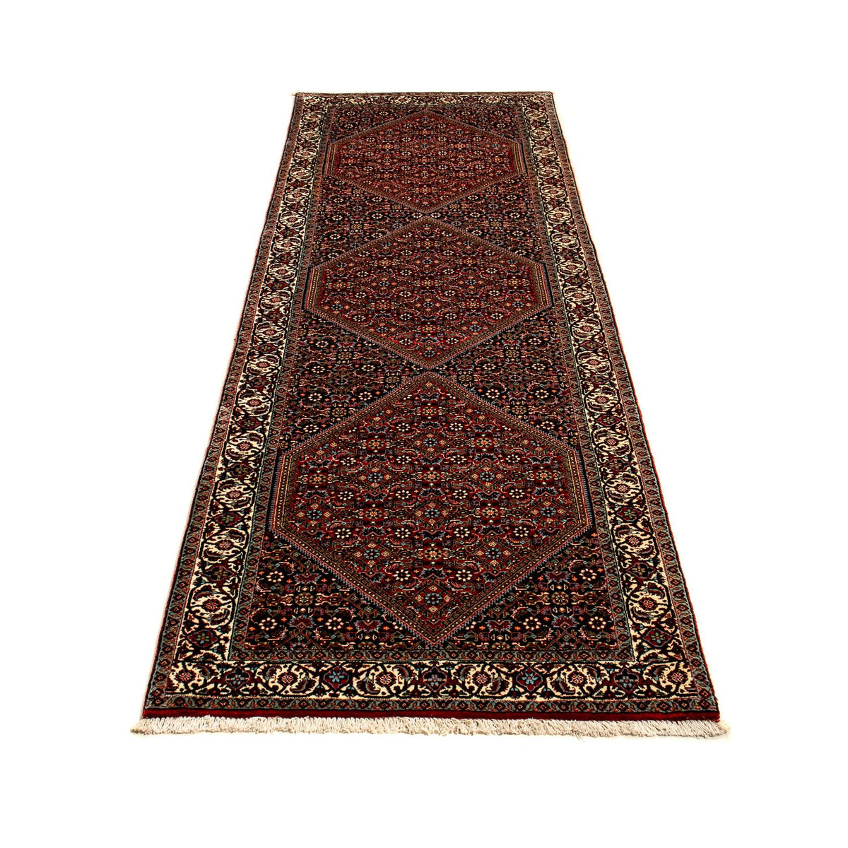 Alfombra de pasillo Alfombra persa - Bidjar - 292 x 83 cm - multicolor