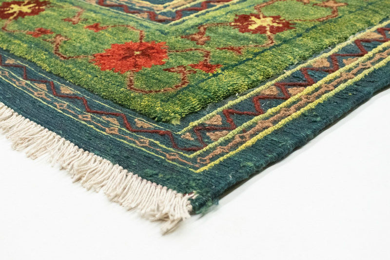 Alfombra Kelim - Oriental - 205 x 147 cm - verde