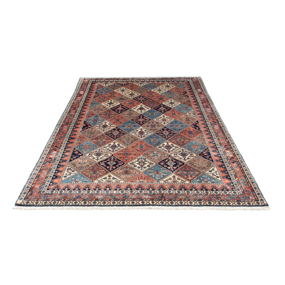 Alfombra Gabbeh - Persa Kashkuli - 235 x 161 cm - multicolor