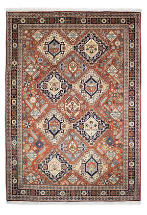 Alfombra Gabbeh - Persa Kashkuli - 253 x 176 cm - multicolor