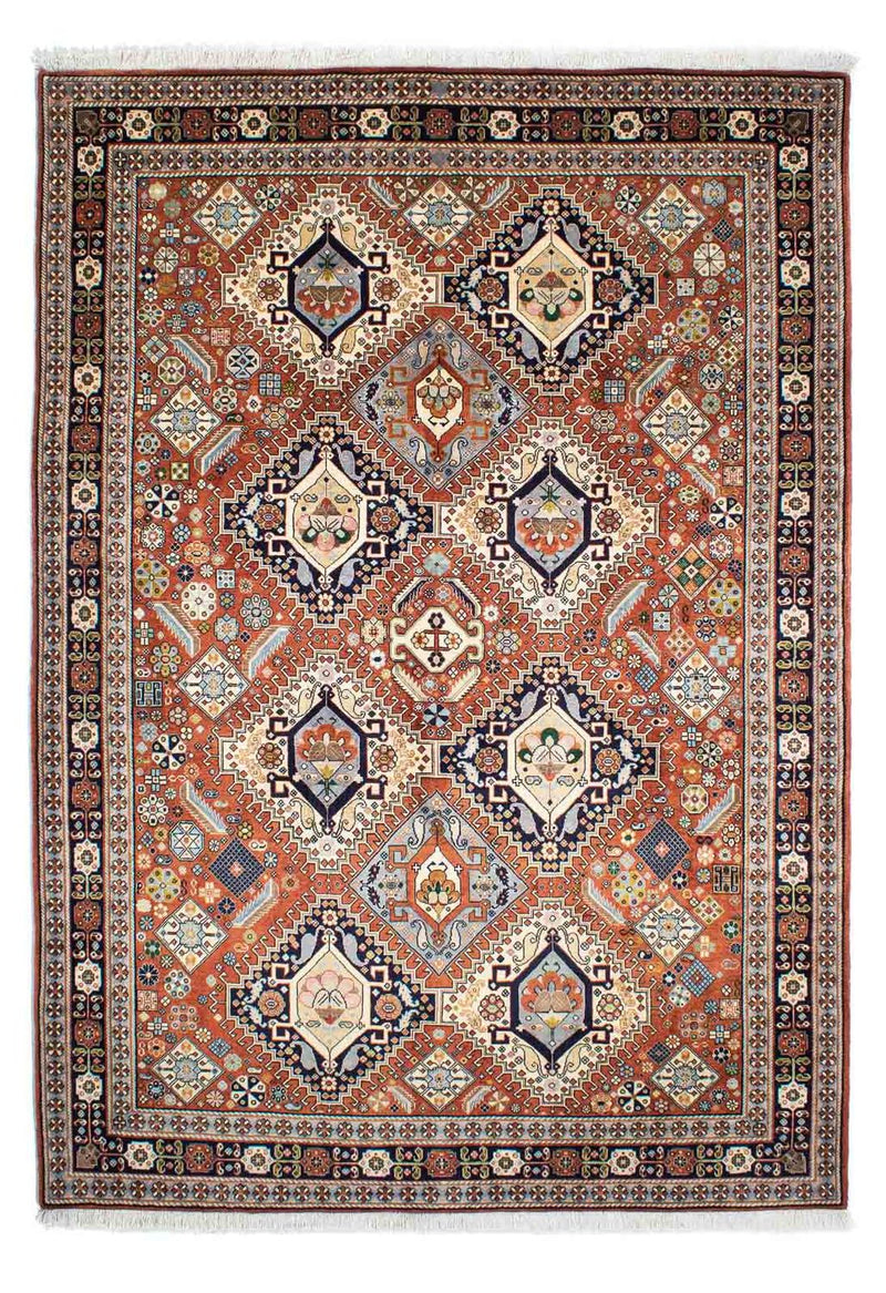 Alfombra Gabbeh - Persa Kashkuli - 253 x 176 cm - multicolor