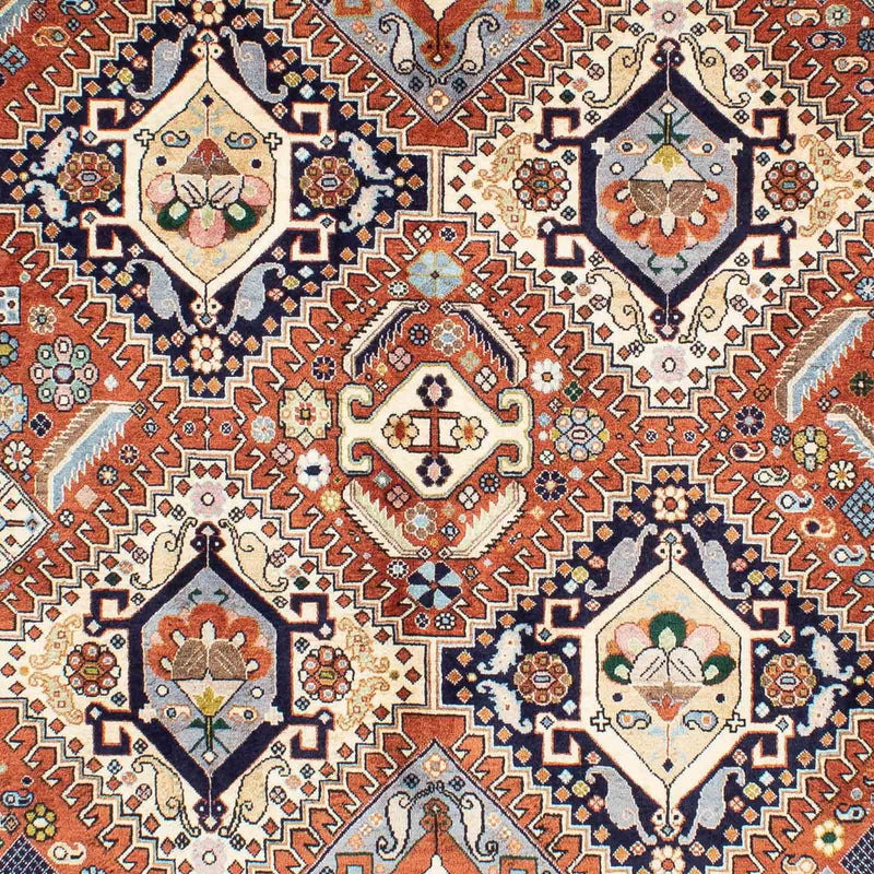 Alfombra Gabbeh - Persa Kashkuli - 253 x 176 cm - multicolor