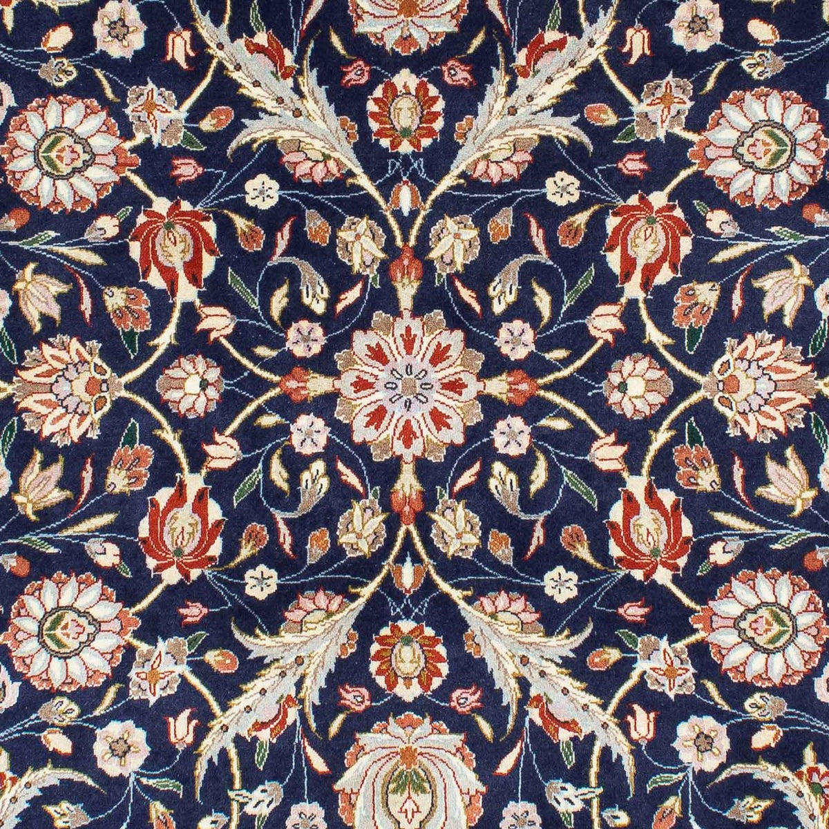 Alfombra Gabbeh - Persa Kashkuli - 248 x 177 cm - azul oscuro