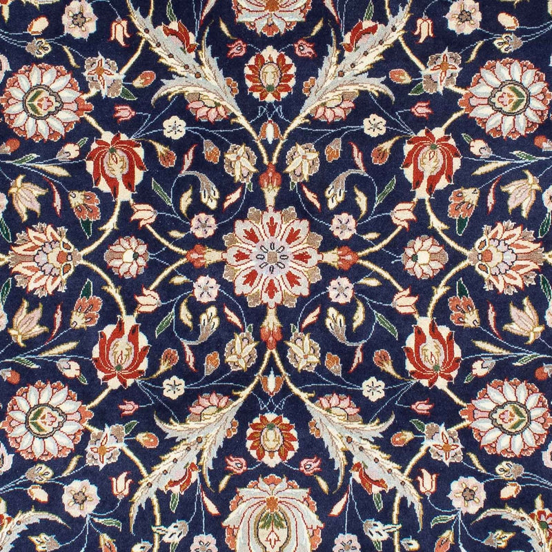 Alfombra Gabbeh - Persa Kashkuli - 248 x 177 cm - azul oscuro