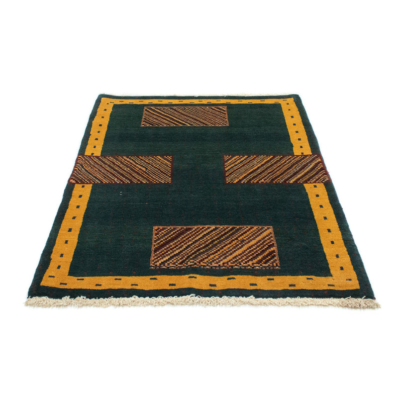 Alfombra Gabbeh - Loribaft Persa - 143 x 102 cm - verde