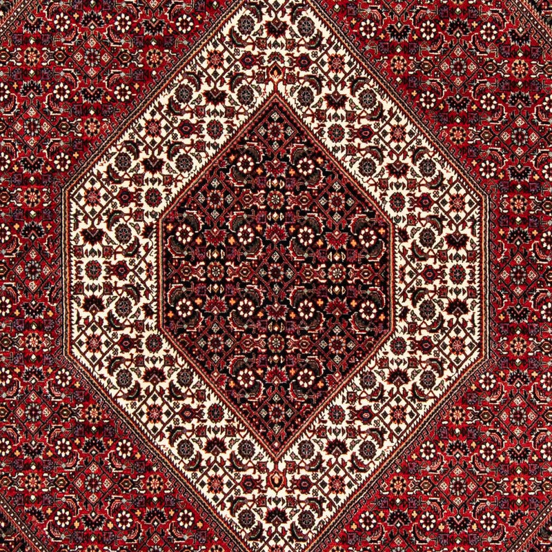 Alfombra persa - Bidjar - 240 x 172 cm - rojo oscuro
