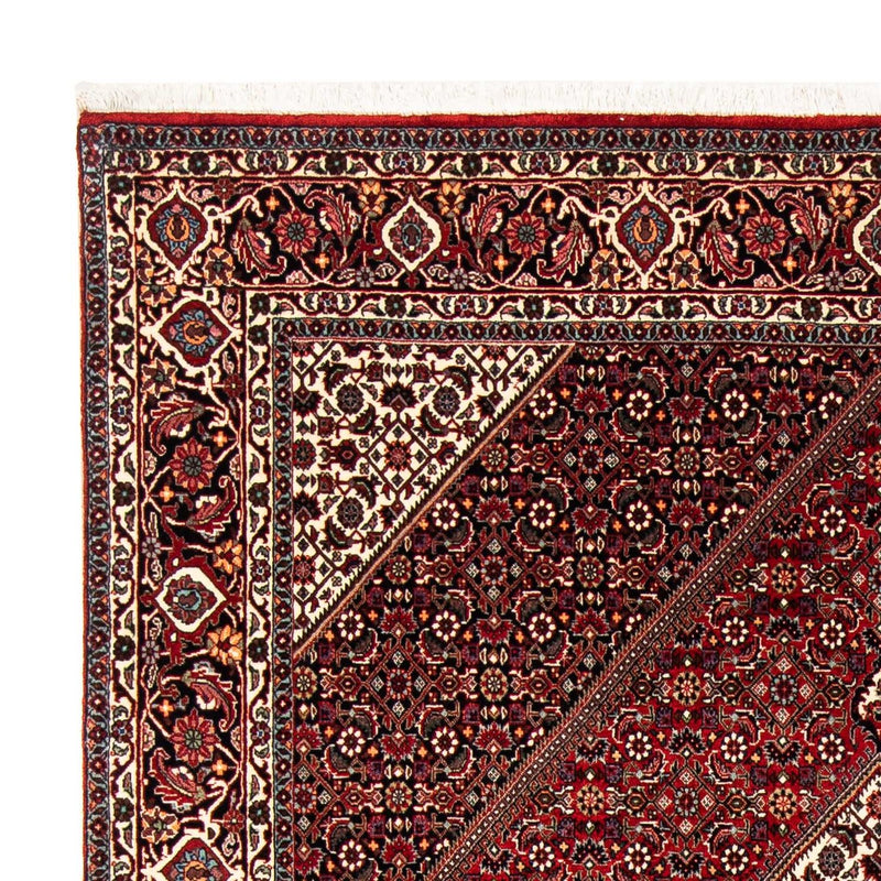 Alfombra persa - Bidjar - 240 x 172 cm - rojo oscuro