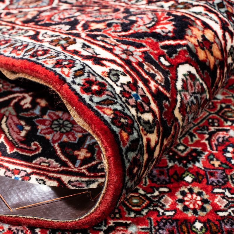 Alfombra persa - Bidjar - 240 x 172 cm - rojo oscuro
