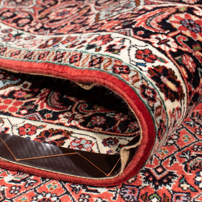 Alfombra persa - Bidjar - 303 x 203 cm - rojo claro