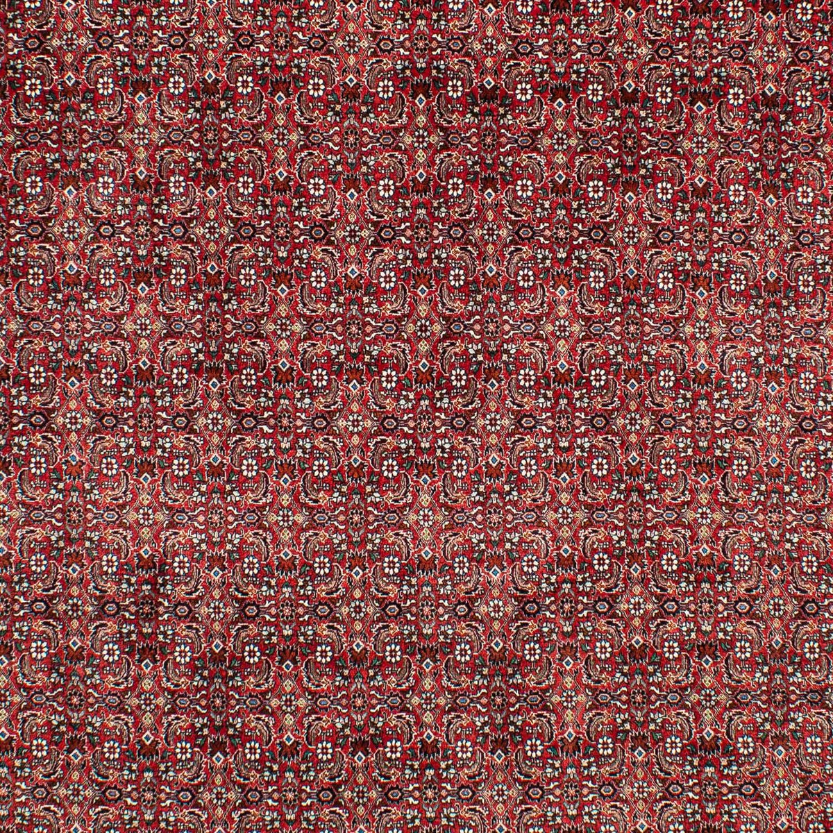 Alfombra persa - Bidjar - 309 x 209 cm - rojo oscuro