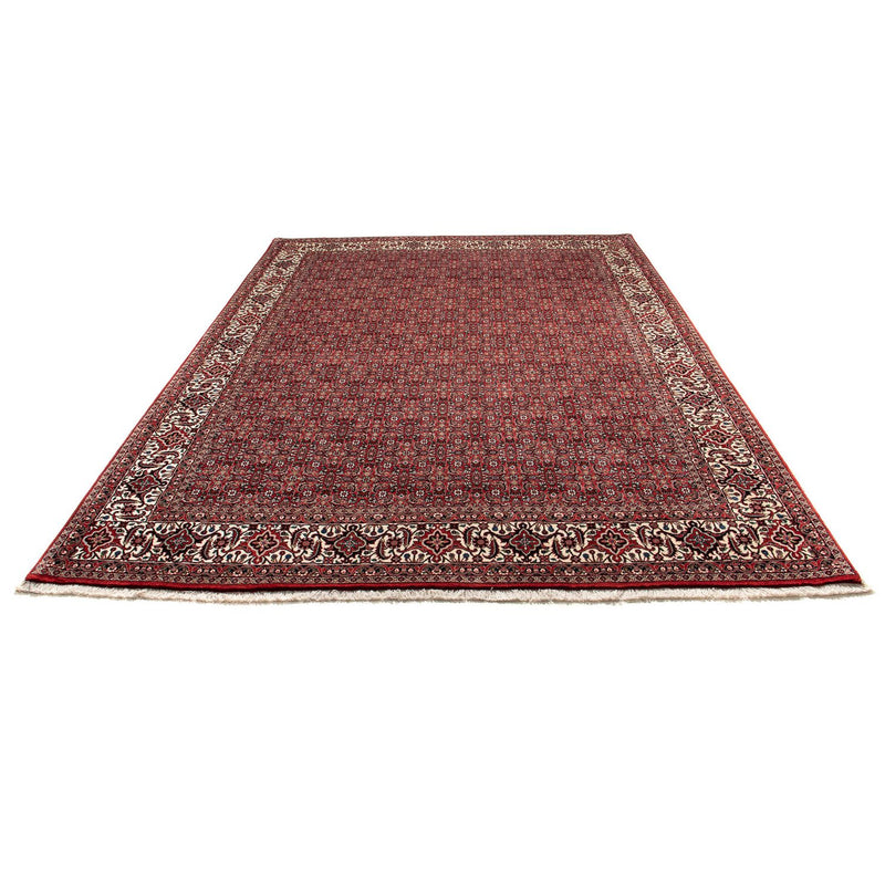 Alfombra persa - Bidjar - 309 x 209 cm - rojo oscuro