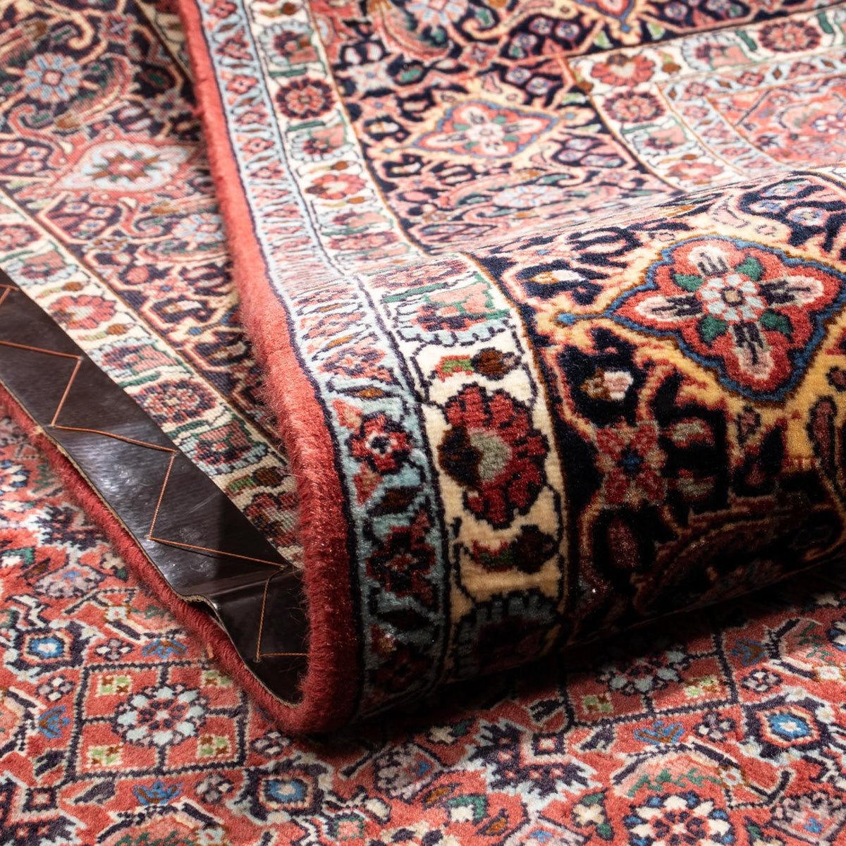 Alfombra persa - Bidjar - 306 x 204 cm - rojo