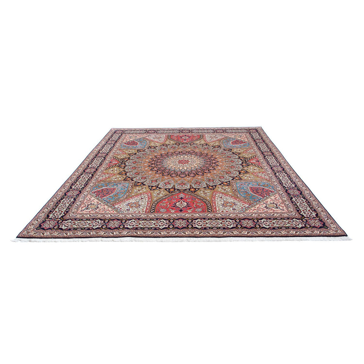 Alfombra Persa - Tabriz - Real - 307 x 257 cm - multicolor