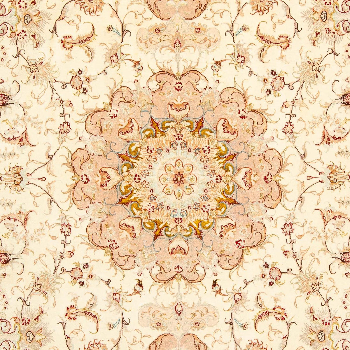 Alfombra Persa - Tabriz - Real - 310 x 200 cm - beige