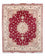 Alfombra Persa - Tabriz - Real - 305 x 253 cm - rojo oscuro