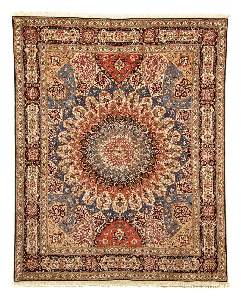 Alfombra Persa - Tabriz - Real - 250 x 207 cm - marrón claro