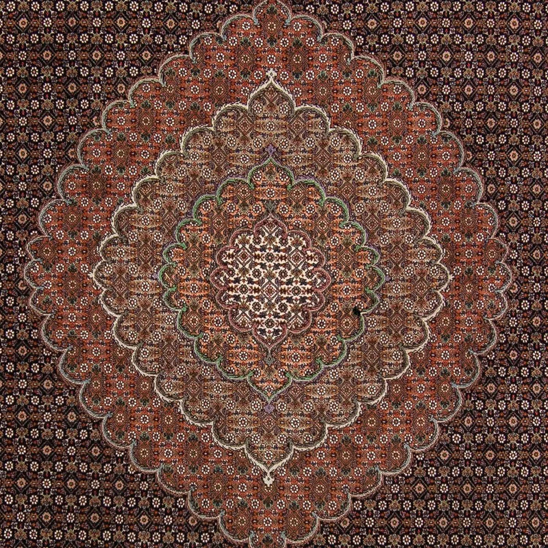 Alfombra persa - Tabriz - 370 x 256 cm - marrón