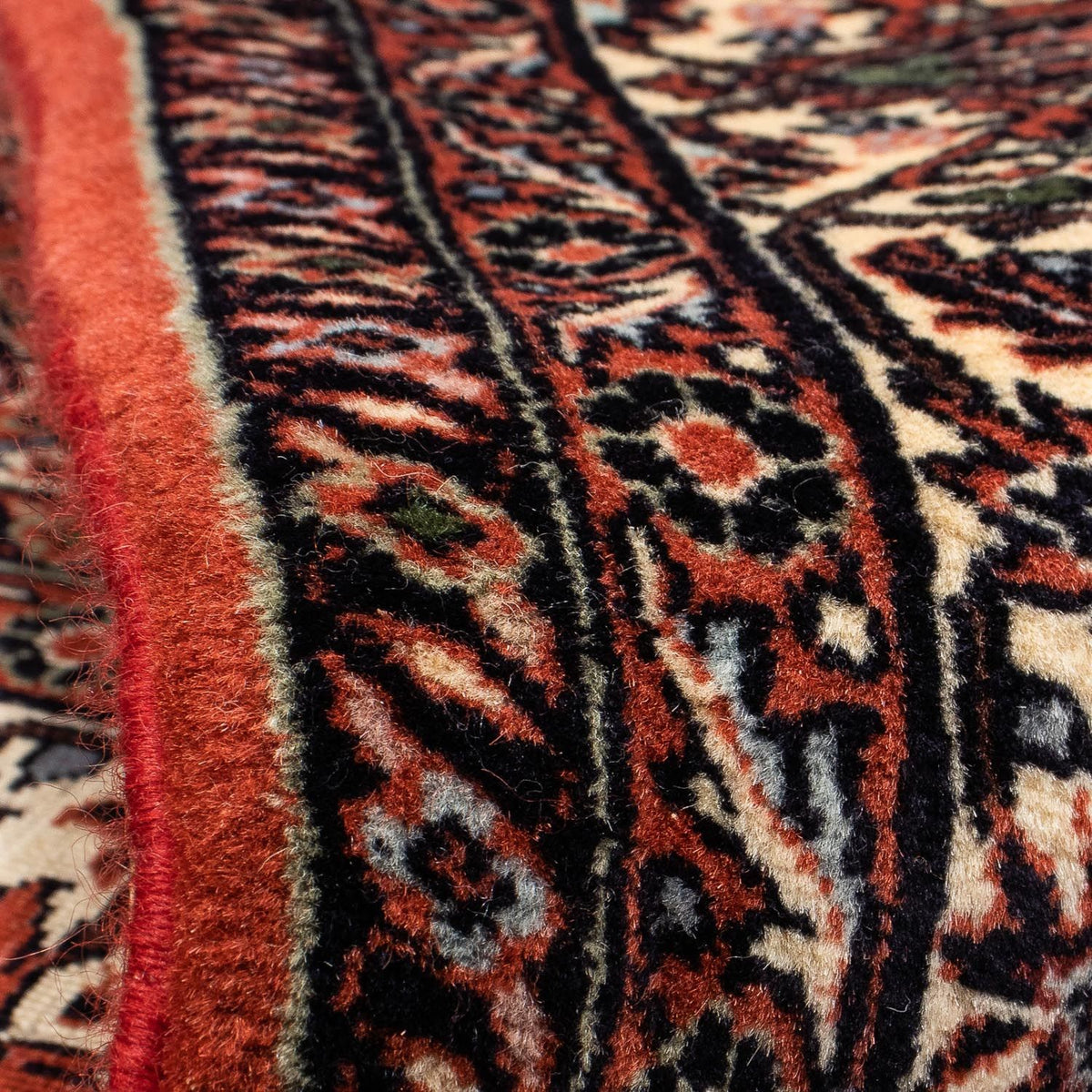 Alfombra persa - Bidjar - 250 x 173 cm - rojo claro