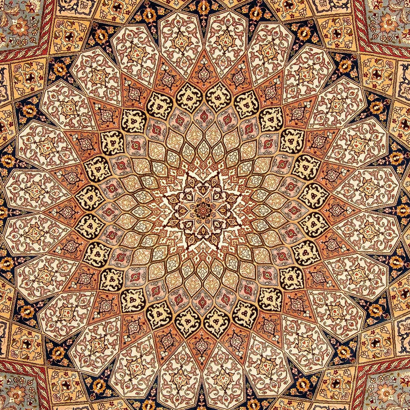 Alfombra Persa - Tabriz - Real - 360 x 252 cm - multicolor