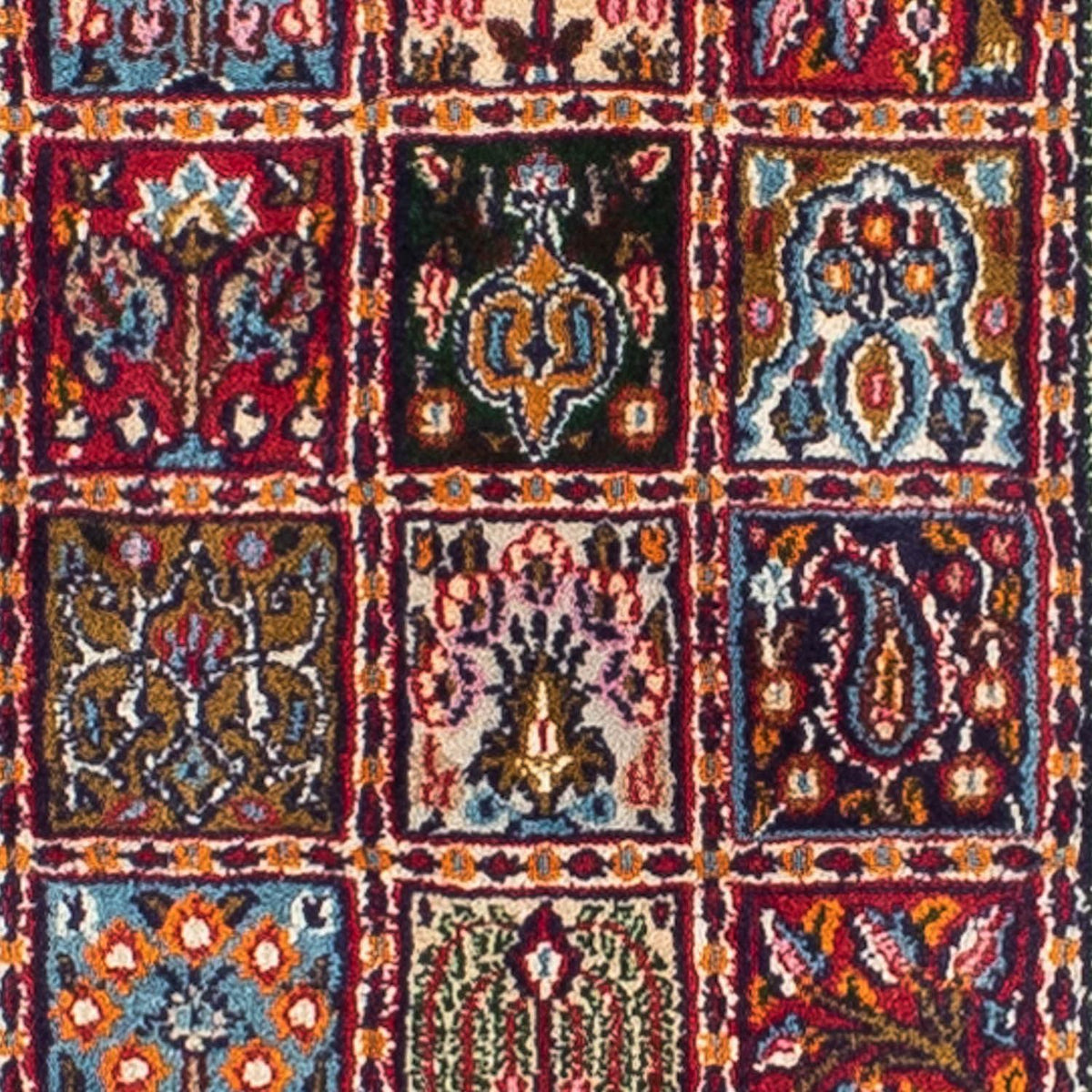 Alfombra de pasillo Alfombra persa - Clásica - 404 x 80 cm - rojo