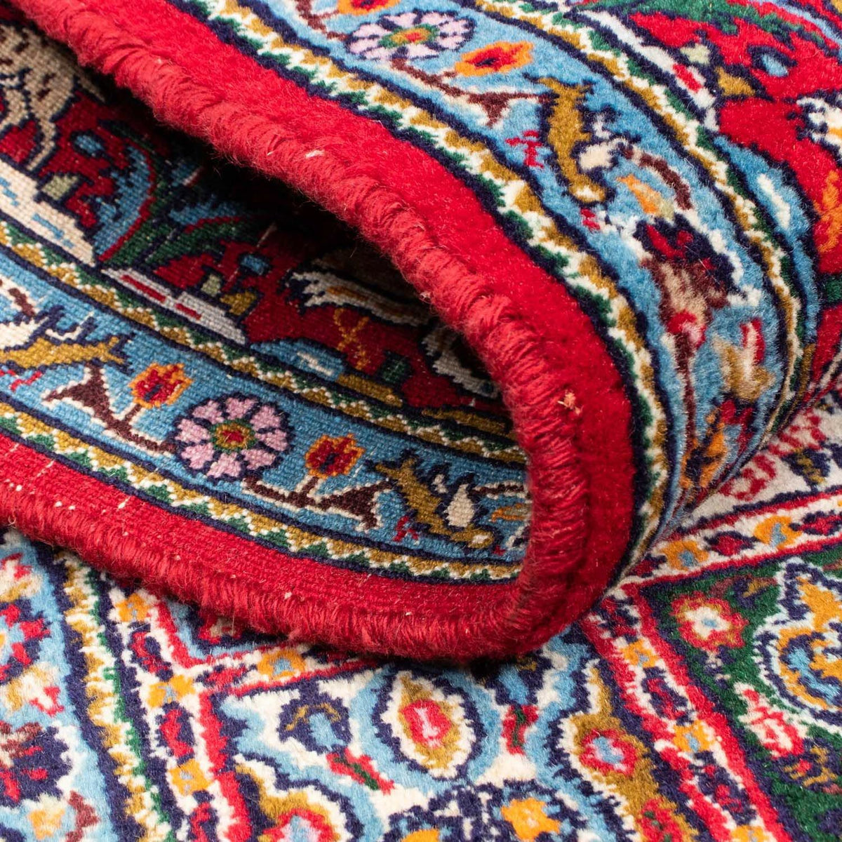 Alfombra de pasillo Alfombra persa - Clásica - 404 x 80 cm - rojo