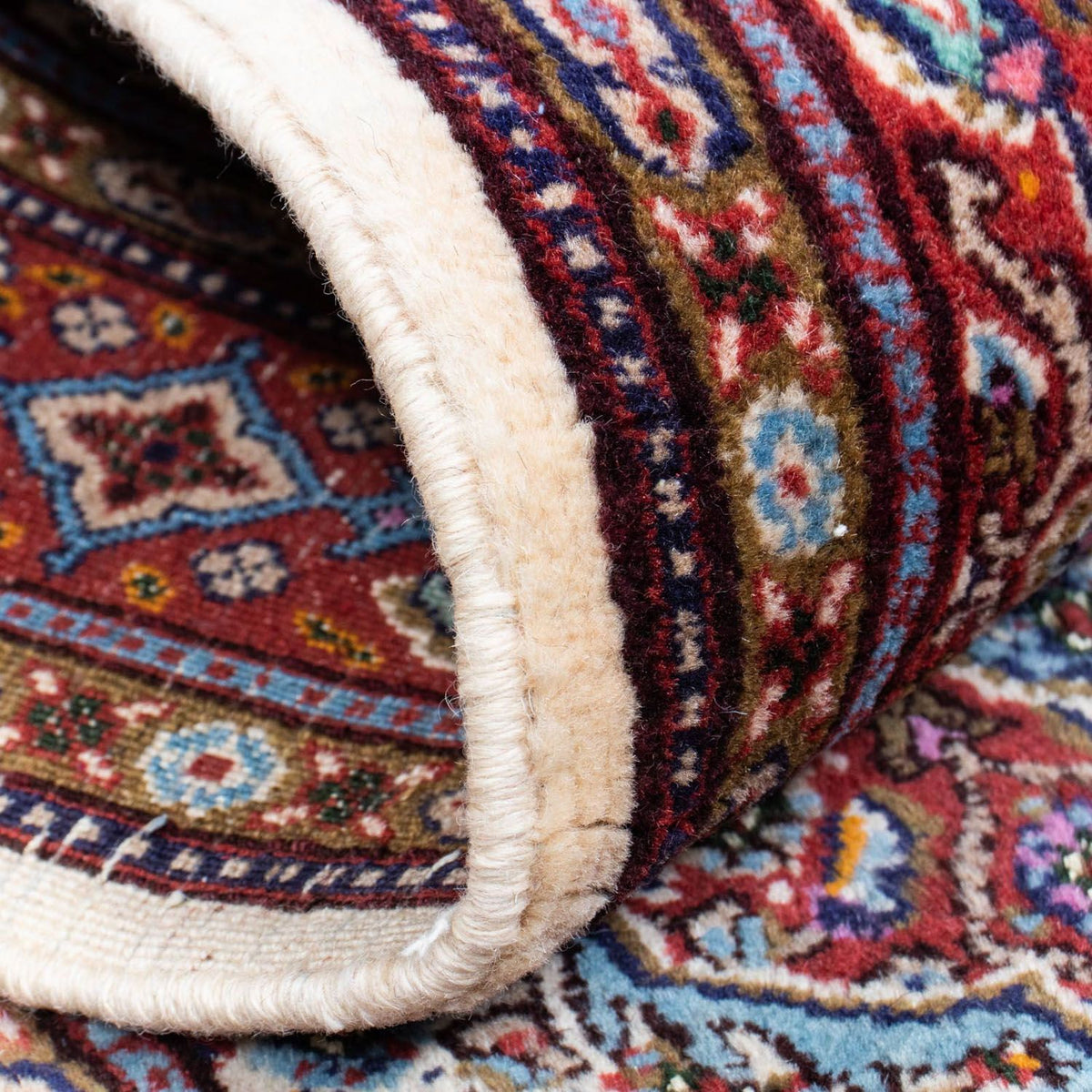 Alfombra de pasillo Alfombra persa - Clásica - 405 x 81 cm - beige