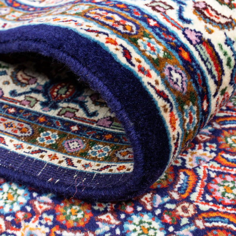 Alfombra de pasillo Alfombra persa - Clásica - 300 x 80 cm - azul oscuro