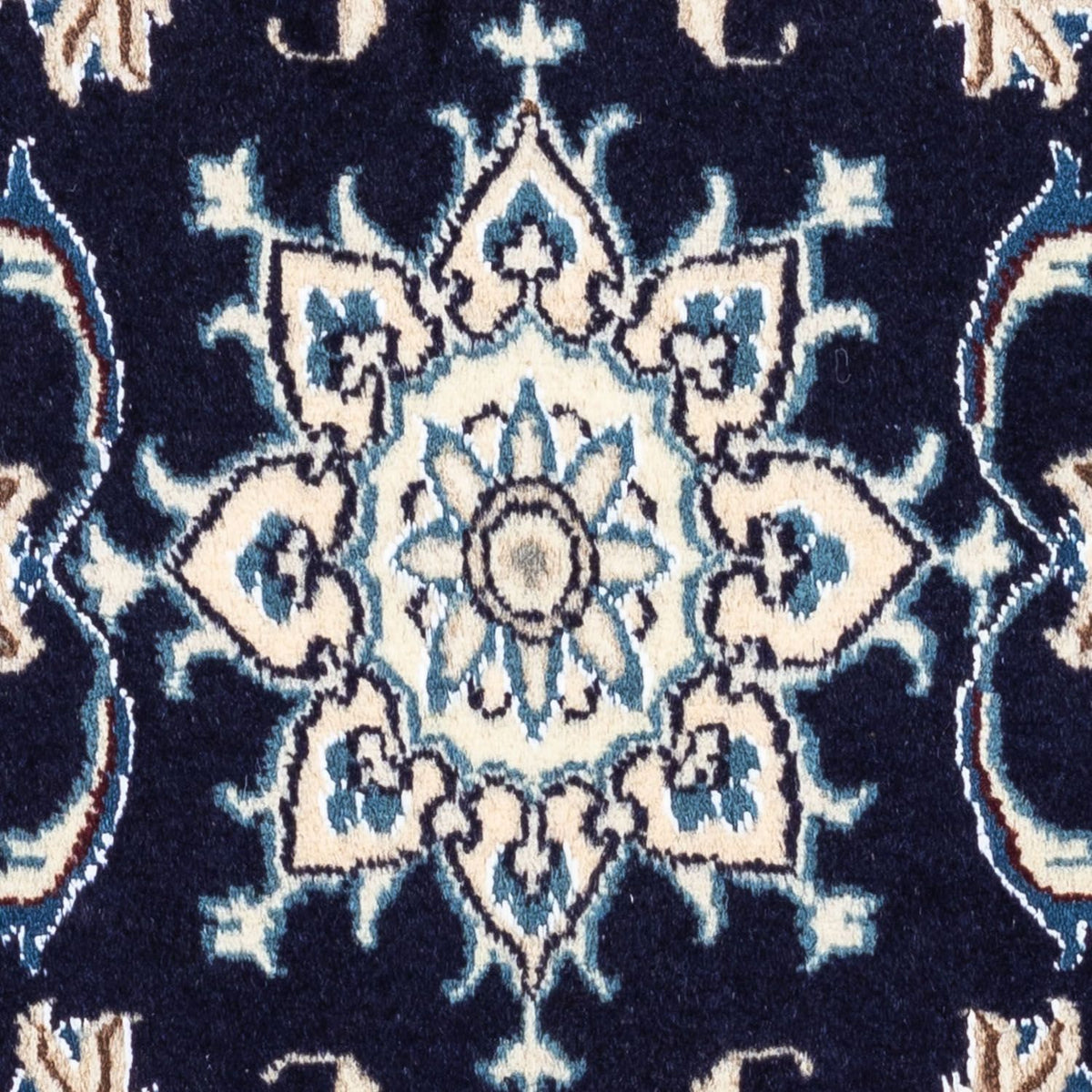 Alfombra persa - Nain - 143 x 70 cm - azul
