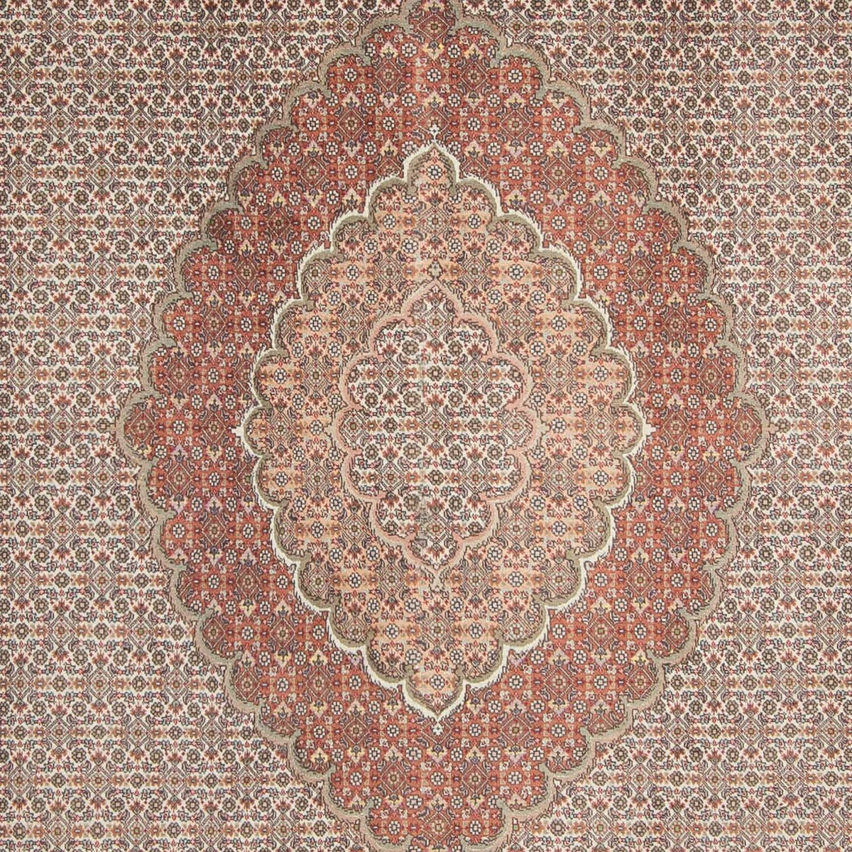 Alfombra persa - Tabriz - 305 x 198 cm - marrón
