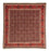 Alfombra persa - Tabriz cuadrado - 210 x 201 cm - azul oscuro