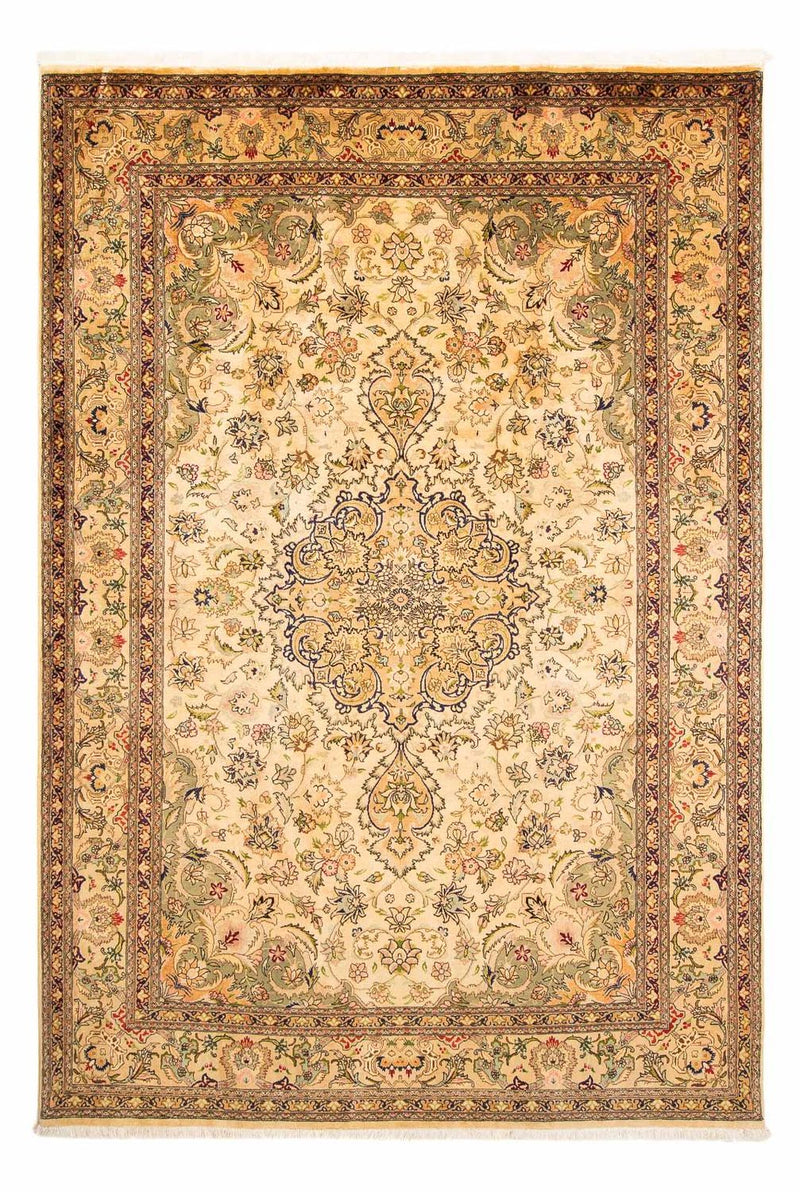 Alfombra Persa - Tabriz - Real - 284 x 194 cm - beige