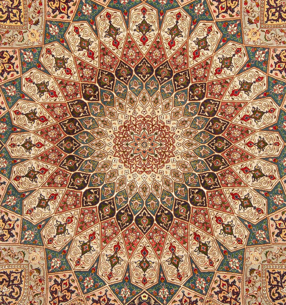 Alfombra Persa - Tabriz - Real - 250 x 200 cm - multicolor