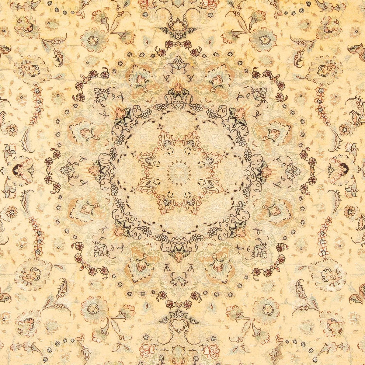 Alfombra Persa - Tabriz - Real - 312 x 200 cm - beige