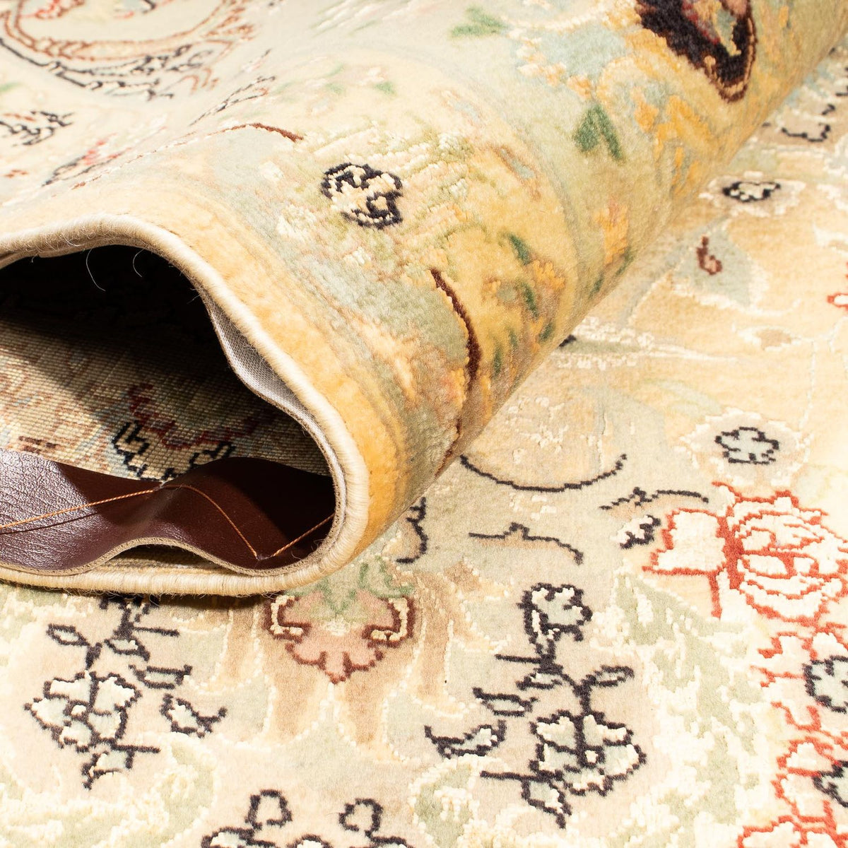 Alfombra Persa - Tabriz - Real - 312 x 200 cm - beige