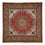 Alfombra Persa - Tabriz - Real cuadrado  - 202 x 200 cm - multicolor