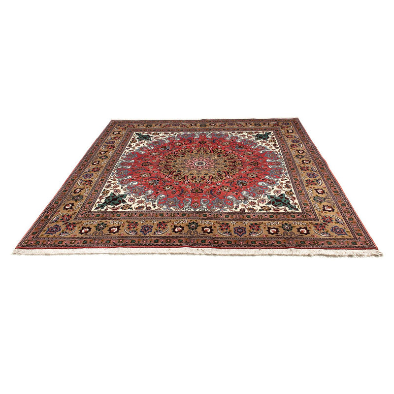 Alfombra Persa - Tabriz - Real cuadrado  - 202 x 200 cm - multicolor