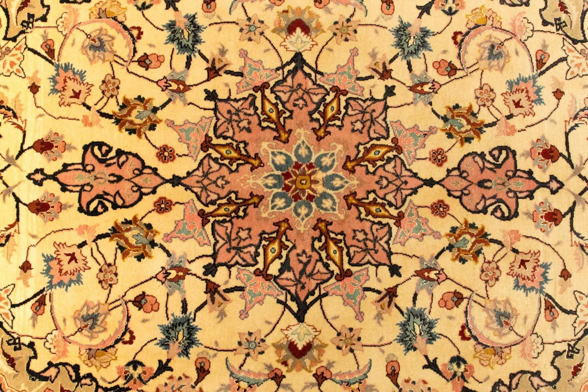 Alfombra Persa - Tabriz - Real - 153 x 100 cm - beige